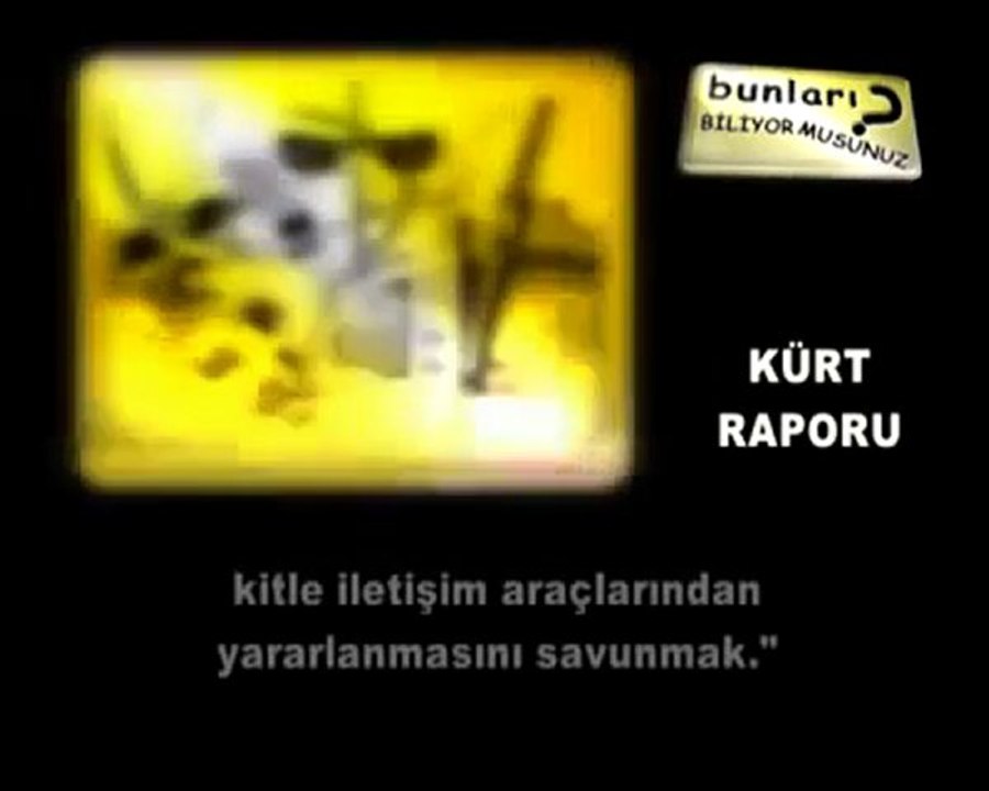 1991'DE TAYYİP'İN KÜRT RAPORU HAZIRLADIĞINI BİLİYOR MUSUNUZ?