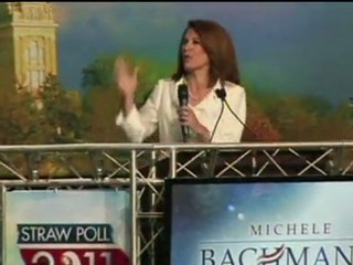 Bachmann wins Iowa Republican poll