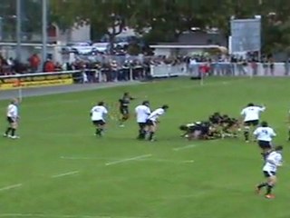 ASR - Munster 12 Aout 2011 Mêlée et phase de jeu
