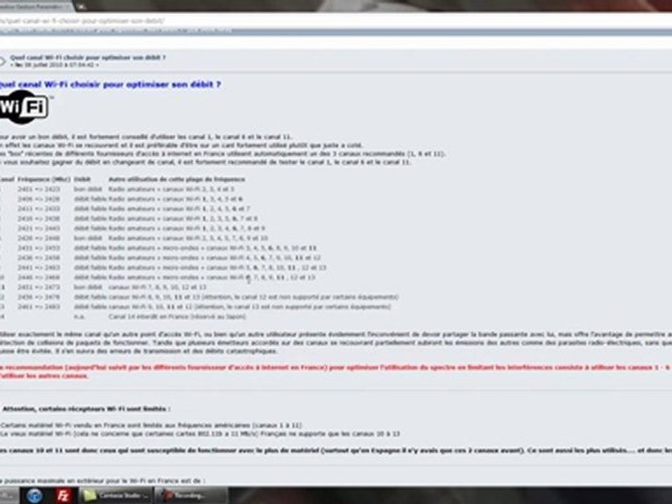 [FR] Améliorer le débit de votre réseau wifi avec la Freebox Revolution