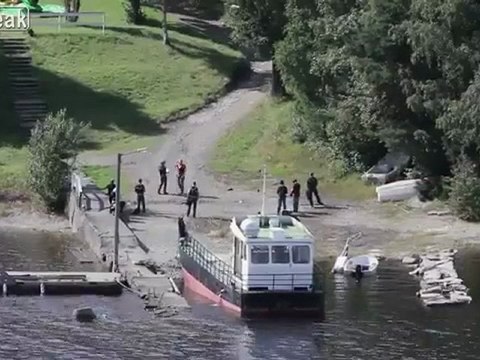 Anders Behring Breivik Back on Utøya