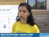 Falun Dafa la Sighet (13 august 2011)