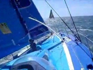 14 août 2011 - Top départ de la Rolex Fastnet Race à bord de Virbac-Paprec 3