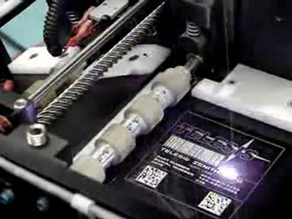 Lazer ile Etiket Markalama