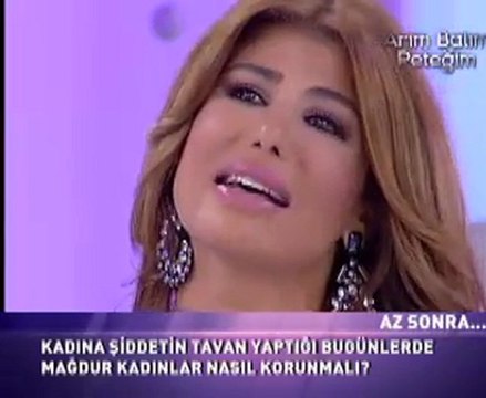 HATİCE-CANLI YAYINDA GÖZYAŞLARINI TUTAMADI