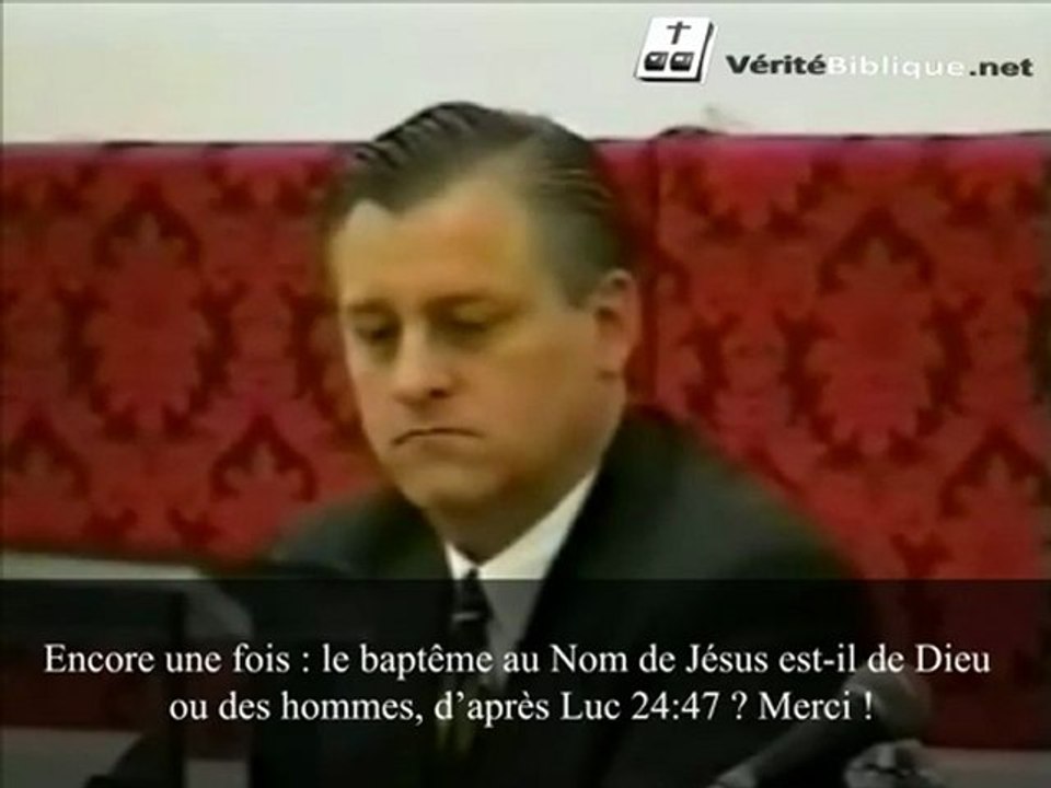 Debat  Unicite vs Trinite 9