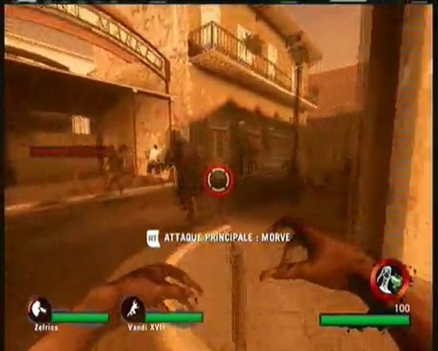 (thegamer) joue sur left dead 2 avec des amis du xbox live