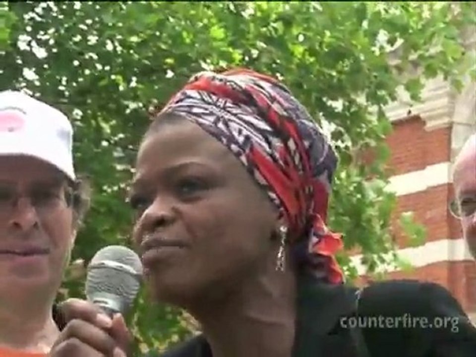 Tottenham resident says 'Give our kids a future'