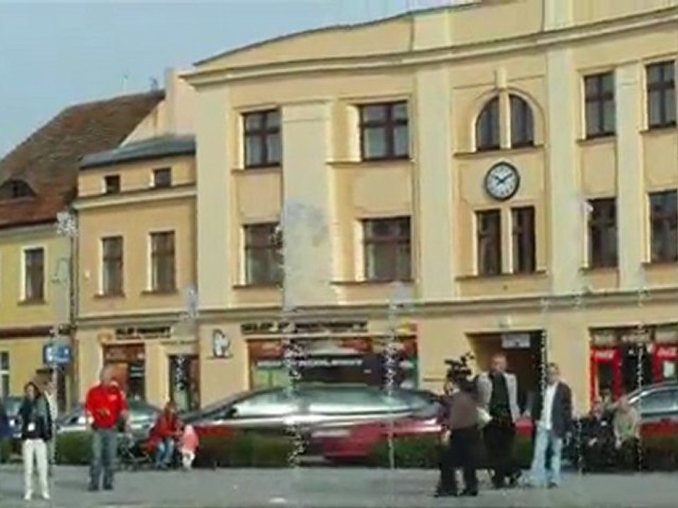 "ławka dziennikarza", inauguracja w Wągrowcu - Wielkopolska - XVIII Forum Mediów Polonijnych 2010