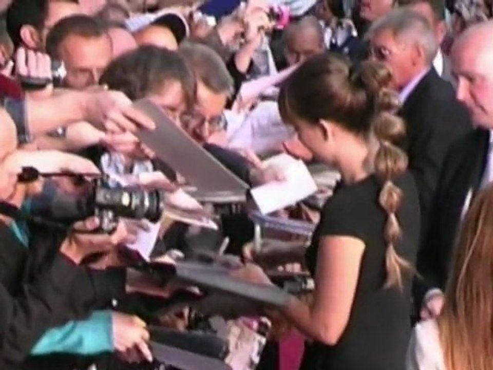 Wilde bei london-premiere