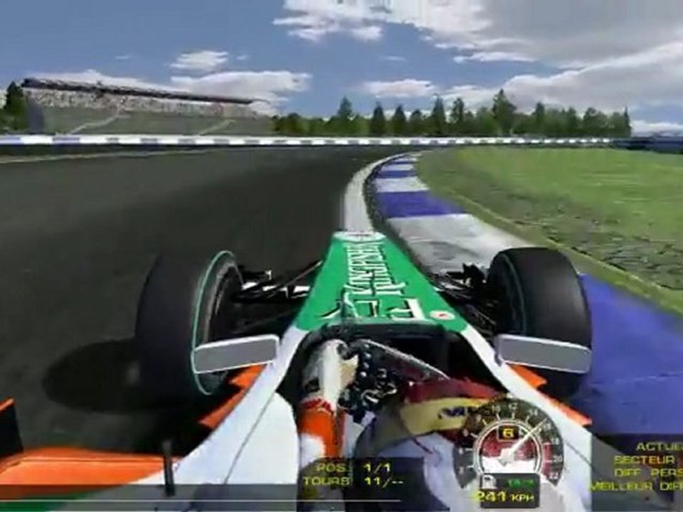 Fisico-Silverstone-Rfactor-Mod RFT F1 2010 sans TC