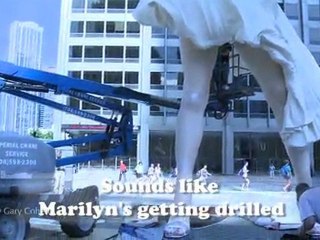 Marilyn Monroe on Michigan Ave in Chicago