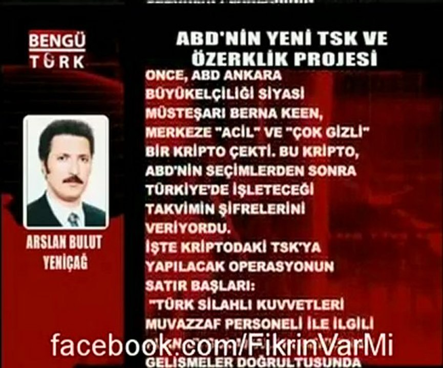 ABD'NİN YENİ T.S.K. VE ÖZERKLİK PROJESİ!
