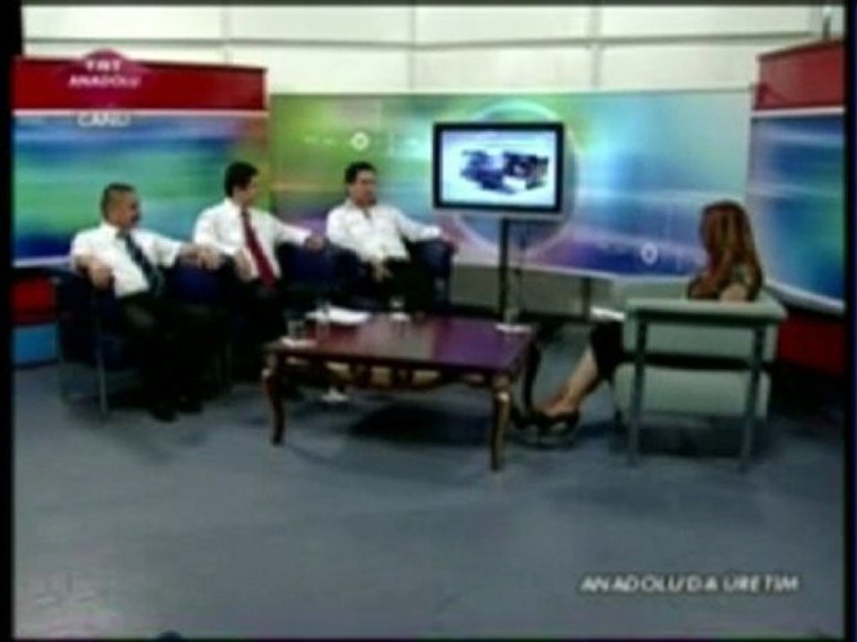 TRT Anadolu Anadolu da Uretim Programı - Ofis koltuk aksamlari imalati