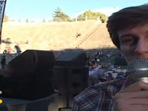 Interview de Jean-Baptiste Maunier aux Choralies 2010