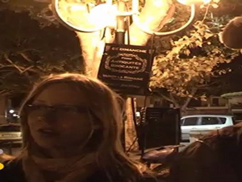 Choralies 2010 : chant spontané au coin d'une rue !