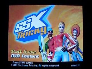 First Level - Test - SSX Tricky - Playstation 2