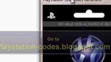Free Download Playstation codes 2011 Updated Daily ! NEW