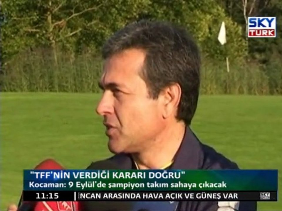 "TFF'nin Verdiği Karar Doğru"