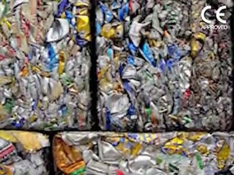 SINOBALER - Bottle Baler, Hollow Plastic Baling Machine, Soda Cans Baling Press