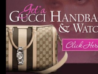 Free Gucci Handbag and Watch Giveaway