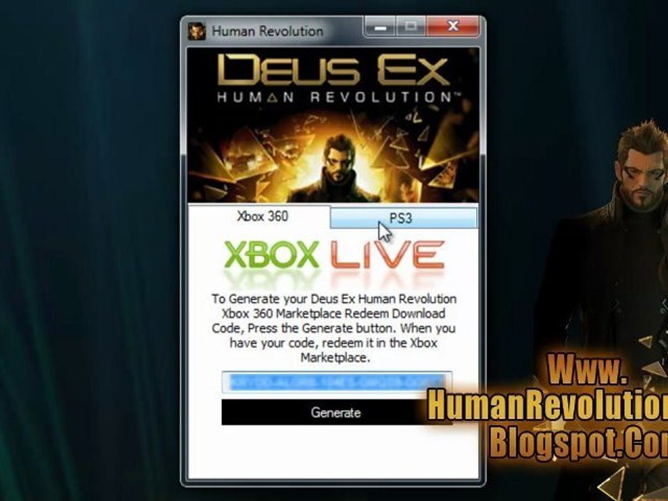 How to Downlaod Deus Ex Human Revolution Keygen - Xbox 360 - PS3