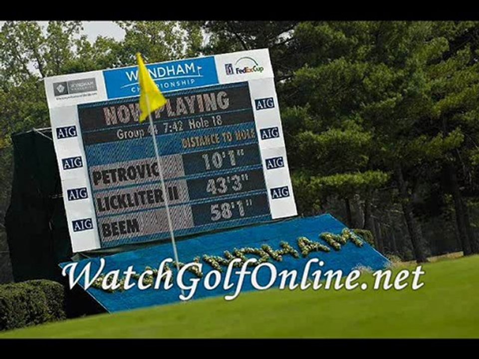 watch Wyndham Championship golf online