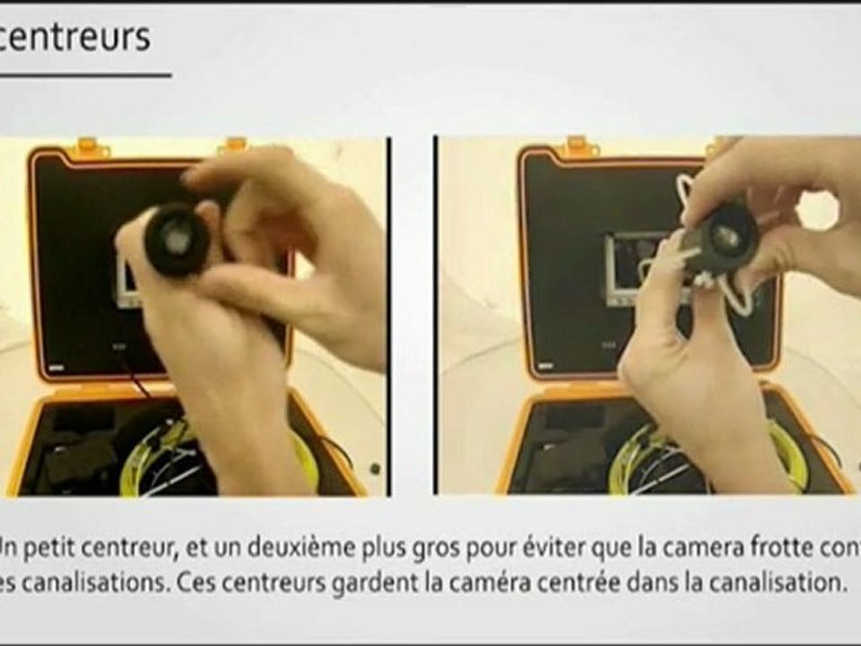 inspection de canalisations
