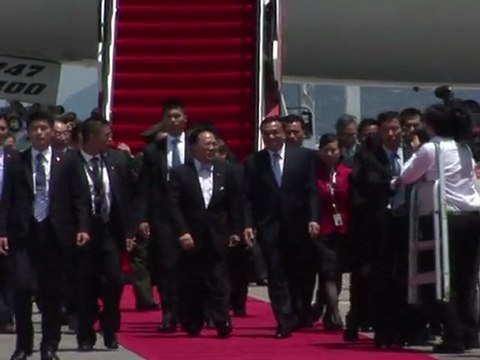 Hong Kong: visite du probable prochain Premier ministre chinois