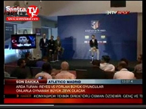 arda turan atletico madrid'de