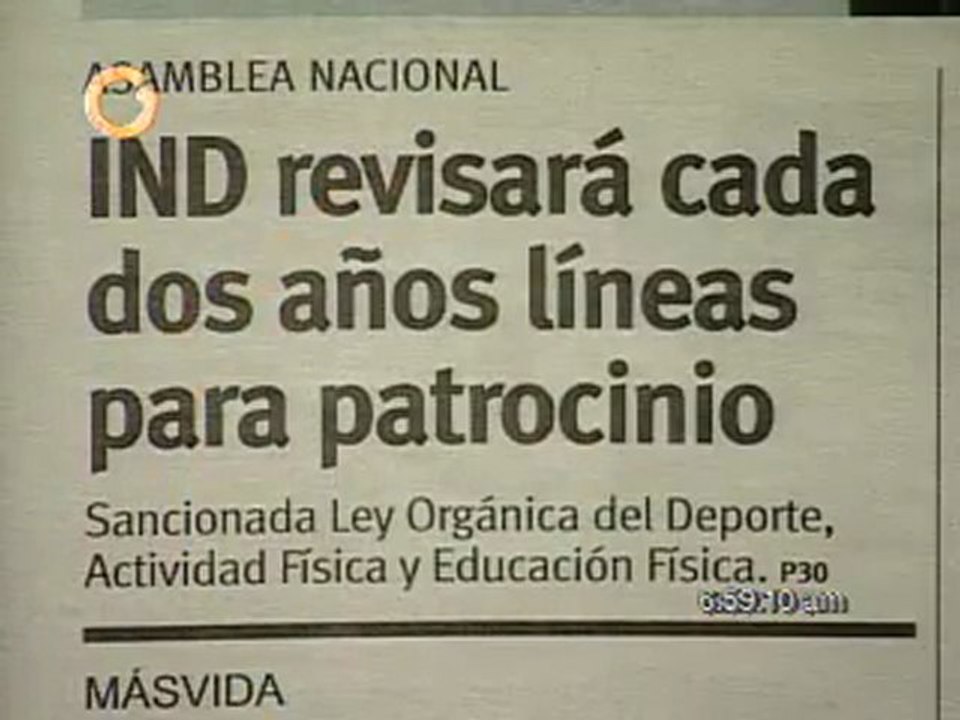 Titulares nacionales