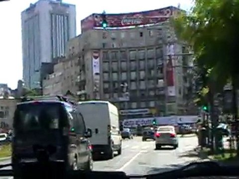 Drive in Bucharest - Airport Henri Coanda(Otopeni-16.Aug.2011)