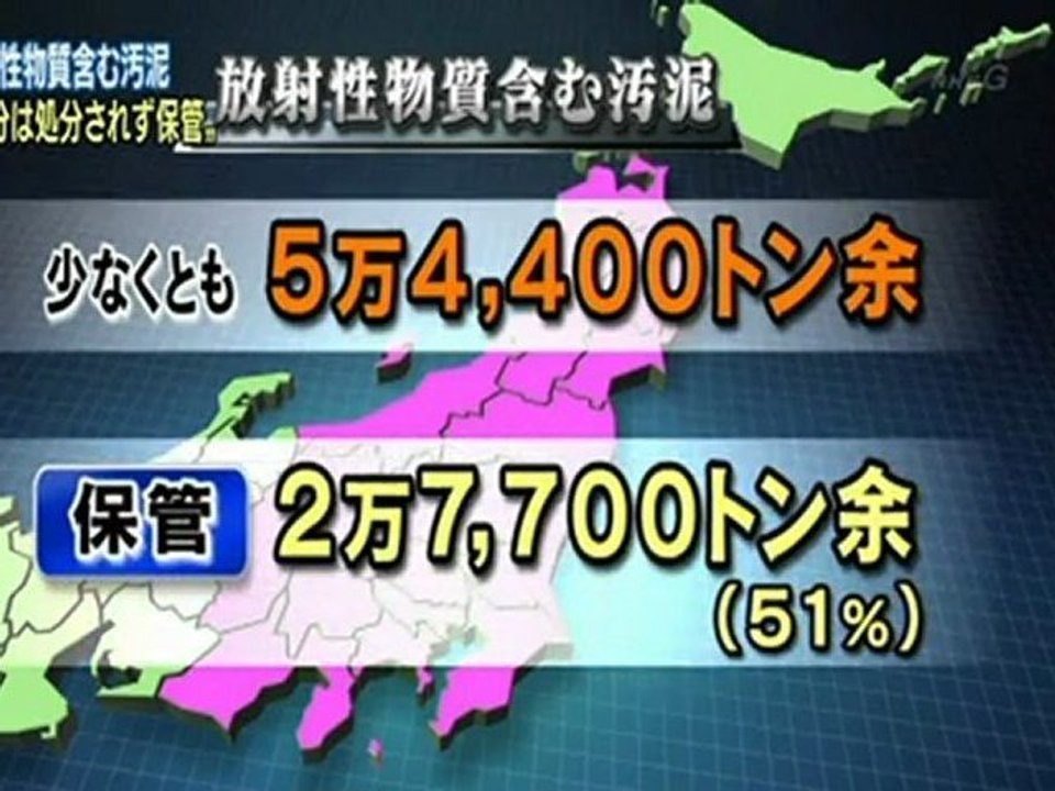 20110816　埋め立て出来る汚泥　処分進まず