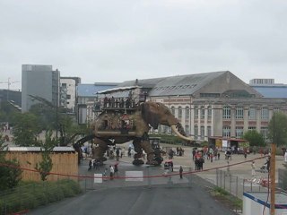 Nantes : éléphant géant