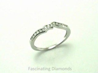 FDENS3092B  Round Diamond Wedding Anniversary Band Channel Setting