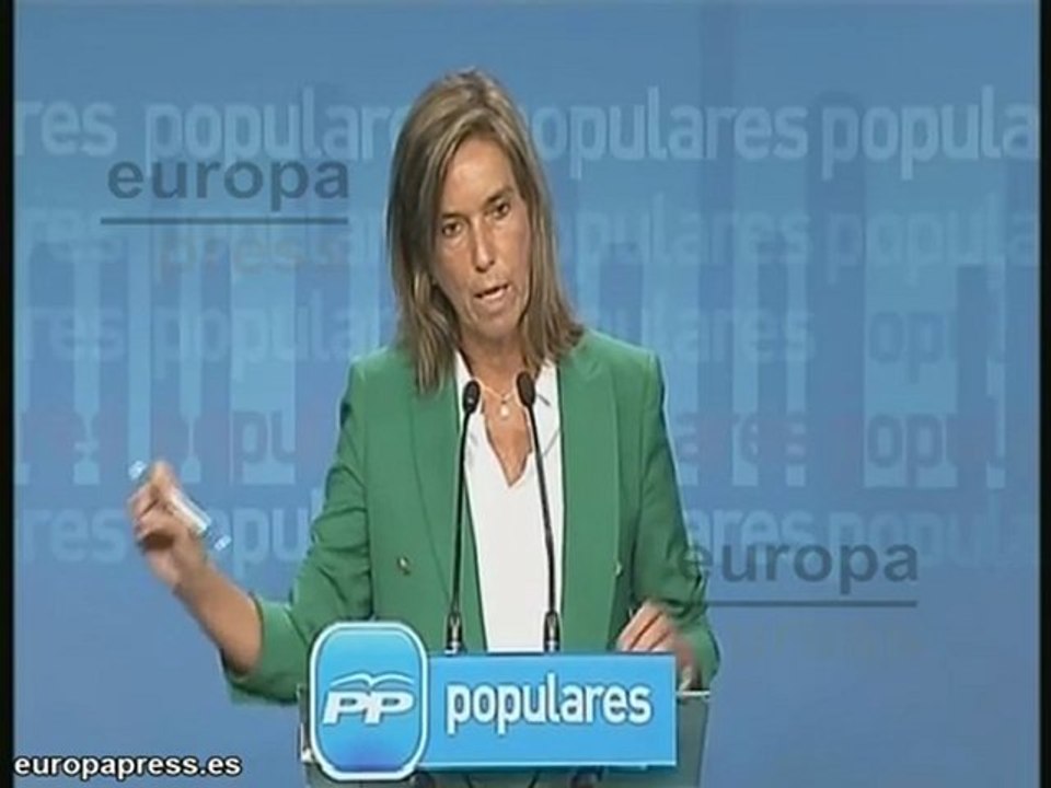 Mato: "Rubalcaba quiere quitar diputaciones por ser del PP"