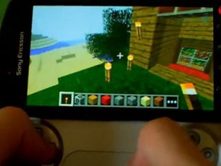 Les Chroniques de Minecraft : Episode 4 [Test Minecraft Xperia Play] HD