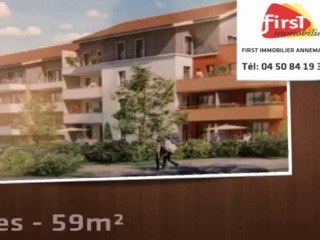 A vendre - appartement - VALLEIRY (74520) - 3 pièces - 59m