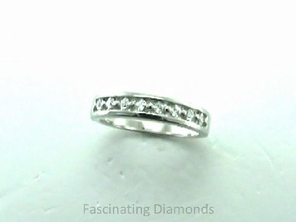 FDENS3075B  Diamond Engagement Kite Channel-Set Anniversary Band