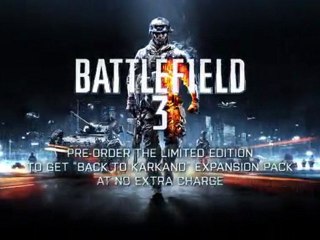 Battlefield 3 Bande-annonce - GC 2011 : Trailer multijoueur