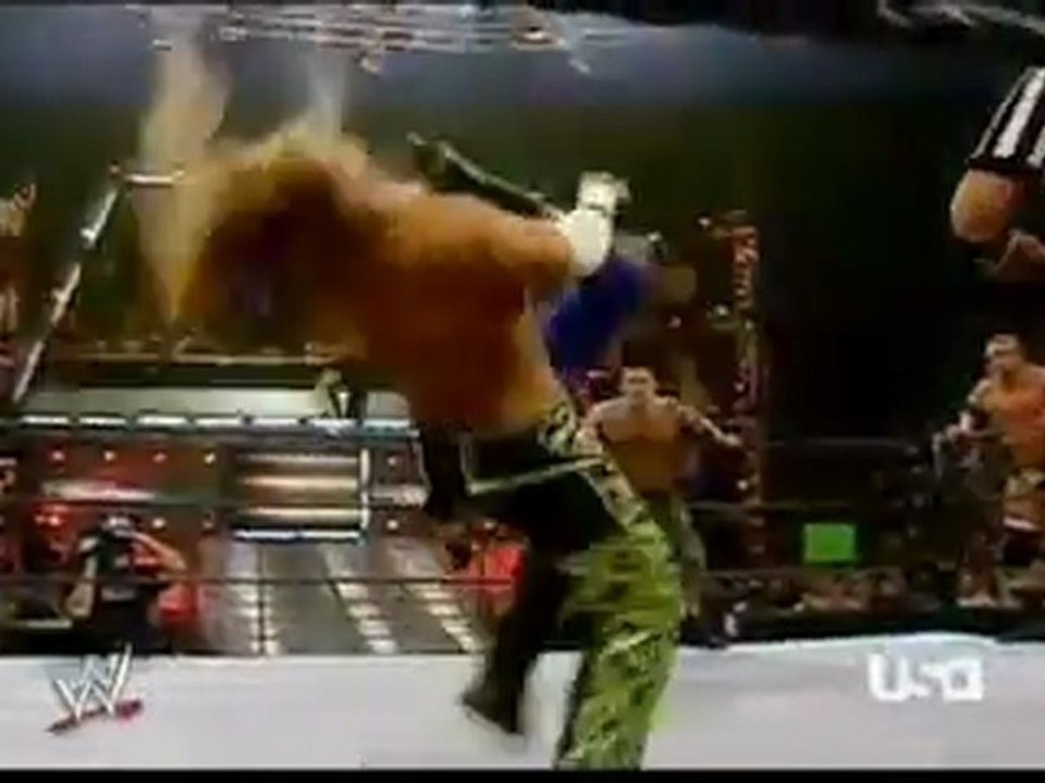DX + John Cena vs. Edge + Lance Cade + Trevor Murdoch WWE Raw 6 Man Tag Team Match 18.09.2006