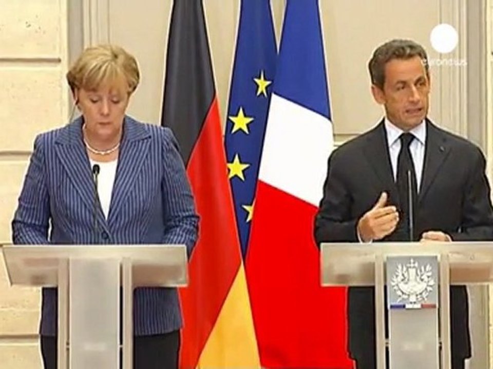 Sarkozy et Merkel veulent instaurer un gouvernement...