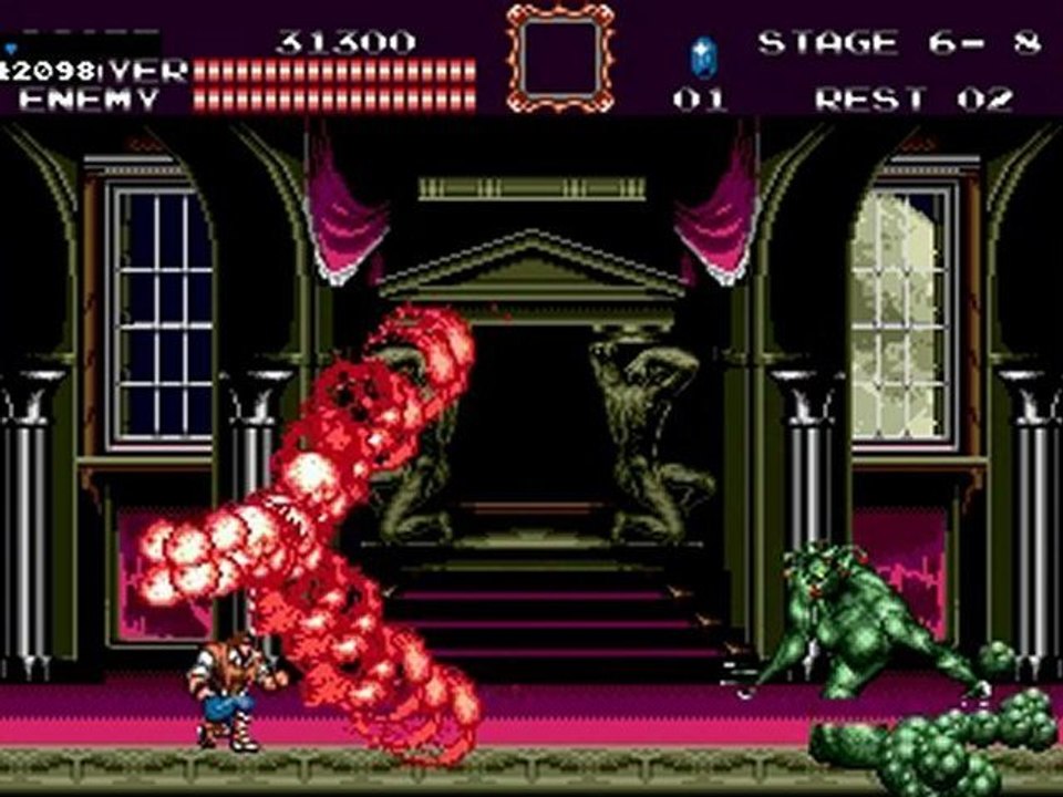 Castlevania Bloodlines - Stage 6 - The Castle Proserpina. John Morris