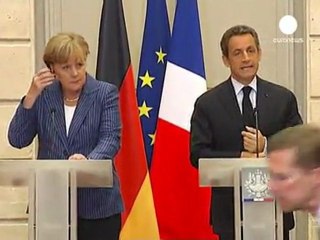 Merkel-Sarkozy: no eurobond, si governo economico