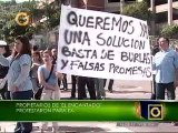Protestas frente a Ministerio de Vivienda