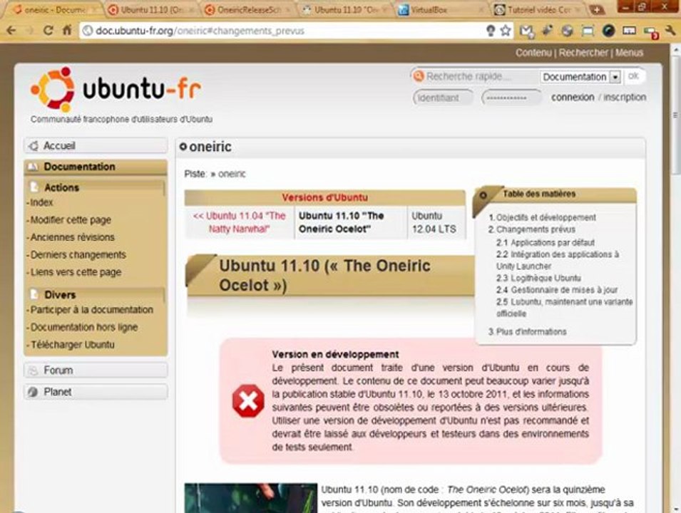Installer Ubuntu 11.10 Oneiric Ocelot Alpha 3