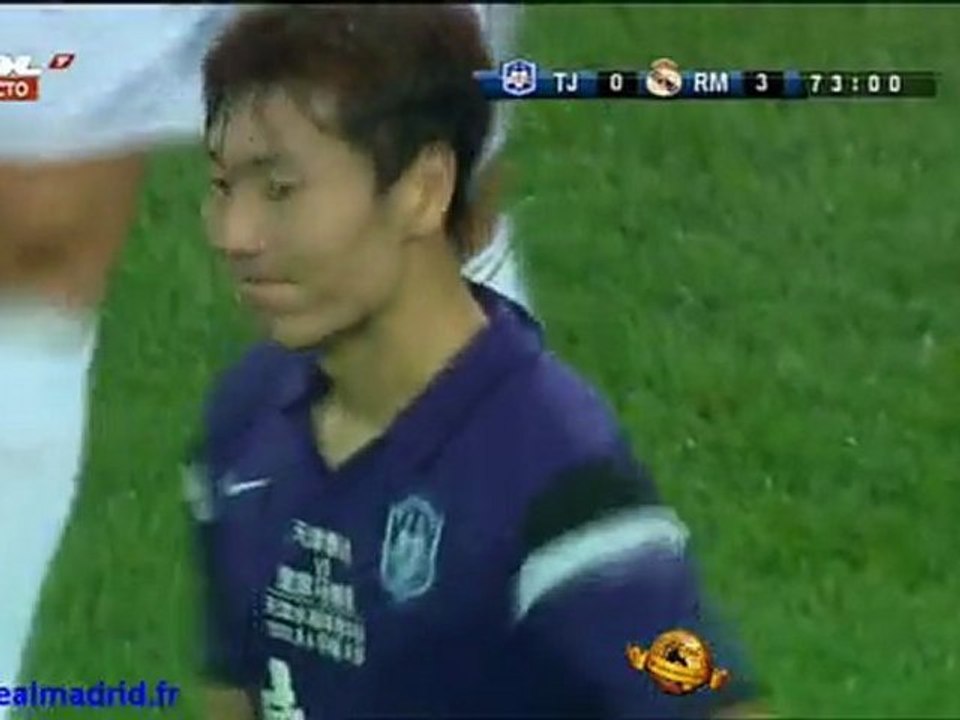 06.08.11 - Tianjin c. Real Madrid - Los goles