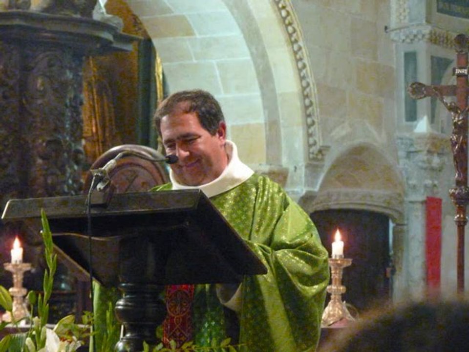 JMJ 2011 (5) Dimanche 14 août - Messe en la cathédrale de Lescar, suivie du pot de l'amitié