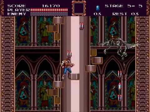 Castlevania Bloodlines - Stage 5 - Versailles Palace by DRAGON. John Morris