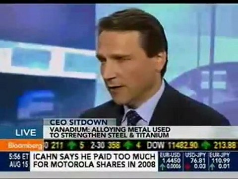 American Vanadium Corp. (TSXV: AVC) Bloomberg Part 2